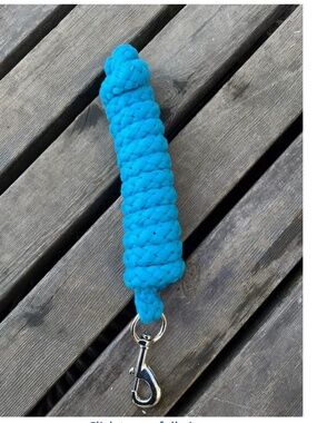 TGW Riding Peacock Green Horse Lead Rope